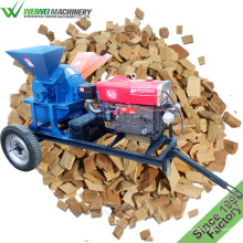 Weiwei capacity 1t wood chipper coconut palm wood crusher